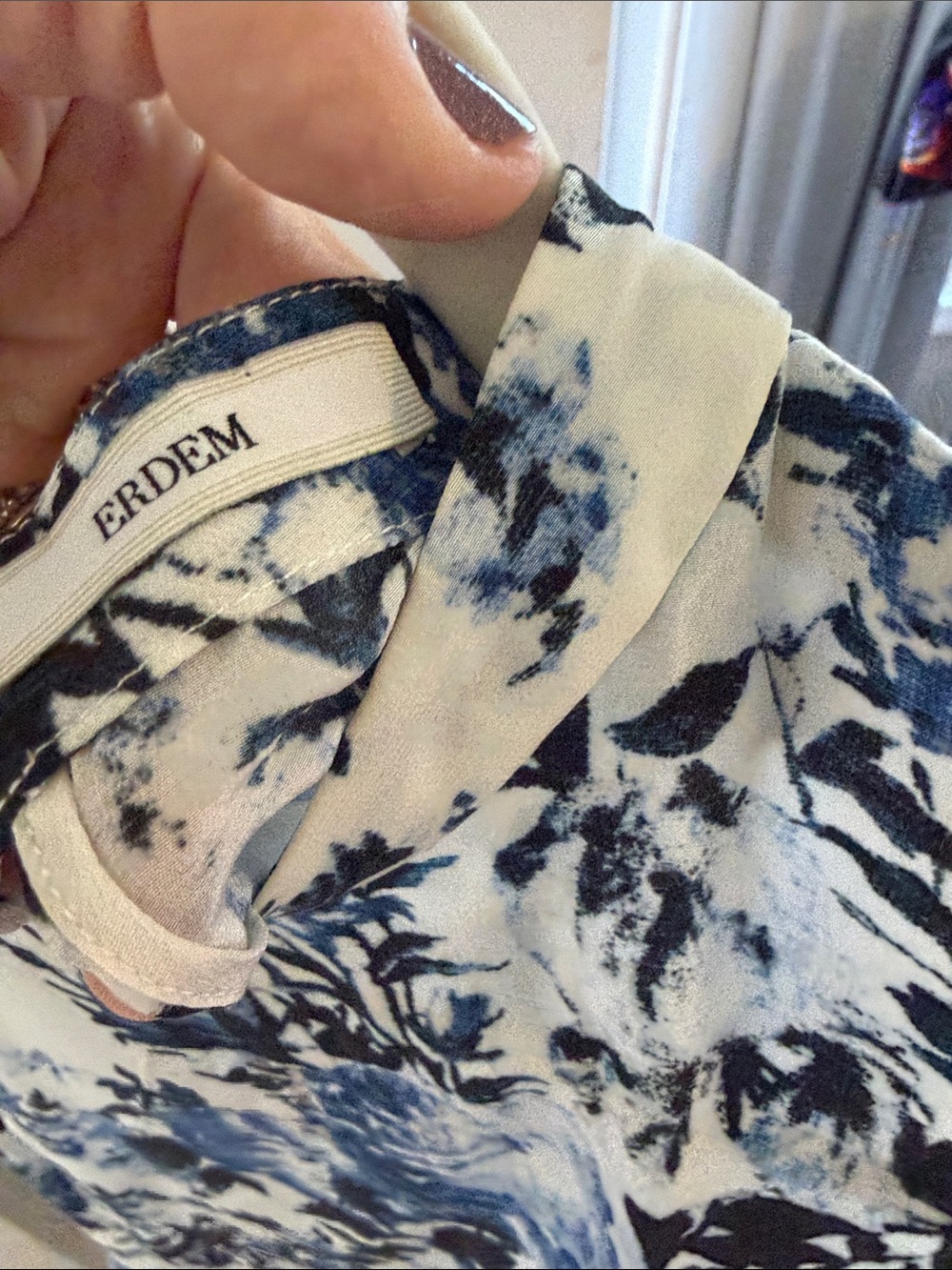 Beautiful erdem silk sleeveless blouse. - Picture 2 of 6